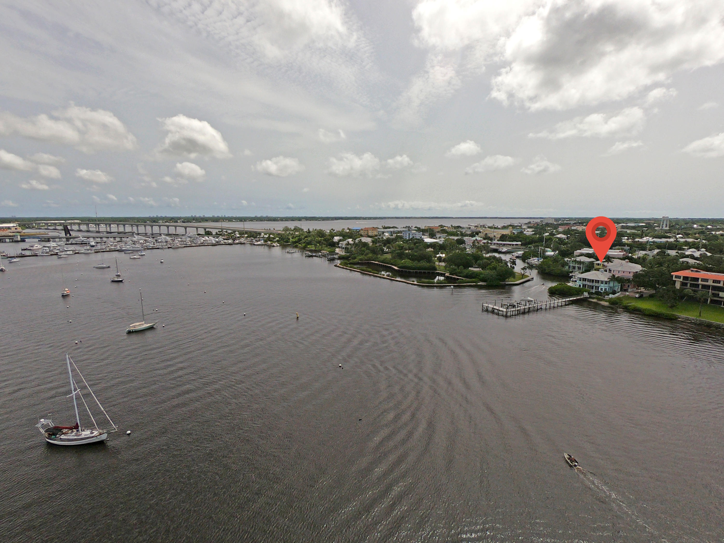 556 Southwest St Lucie Crescent Stuart, FL 34994 - Photo 3 of 42 Aerial View