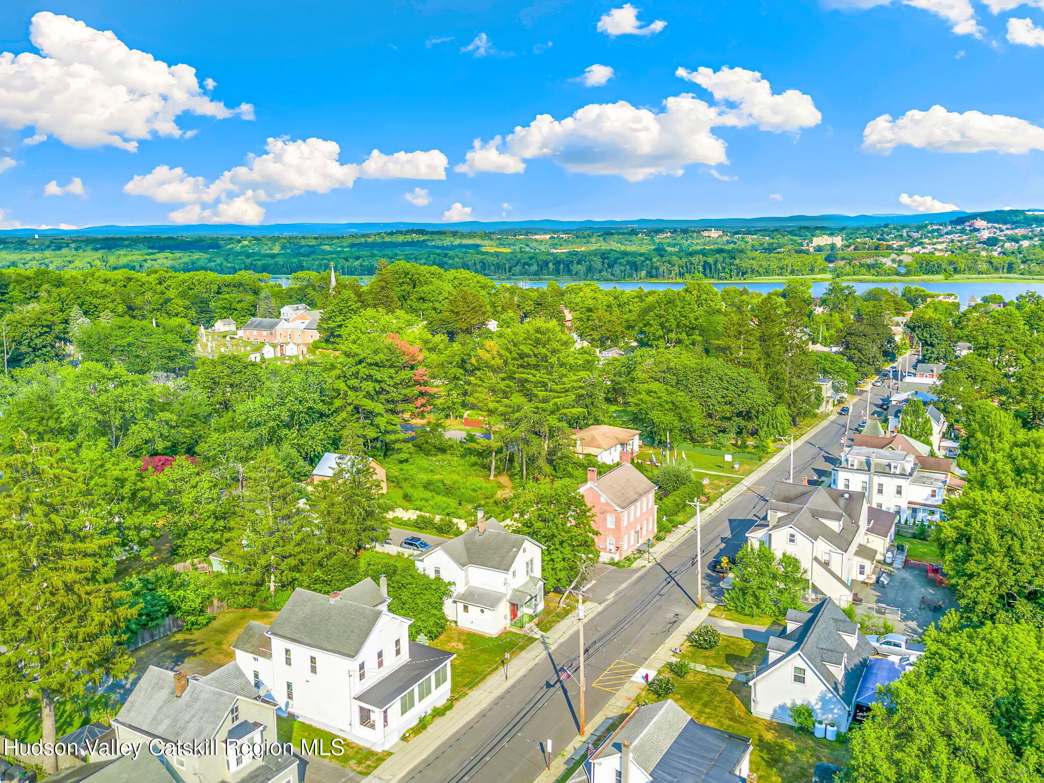 102 2nd Street Athens, NY 12015 - Photo 5 of 19 a view of a lake with a big yard