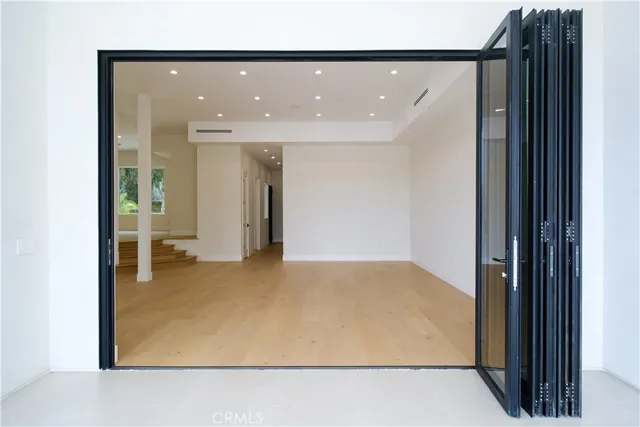 a view of entryway and hall