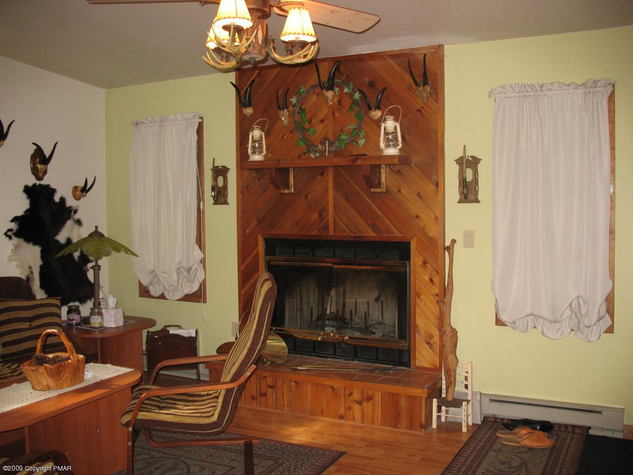 307 Pocono Road Albrightsville, PA 18210 - Photo 4 of 17 Fireplace