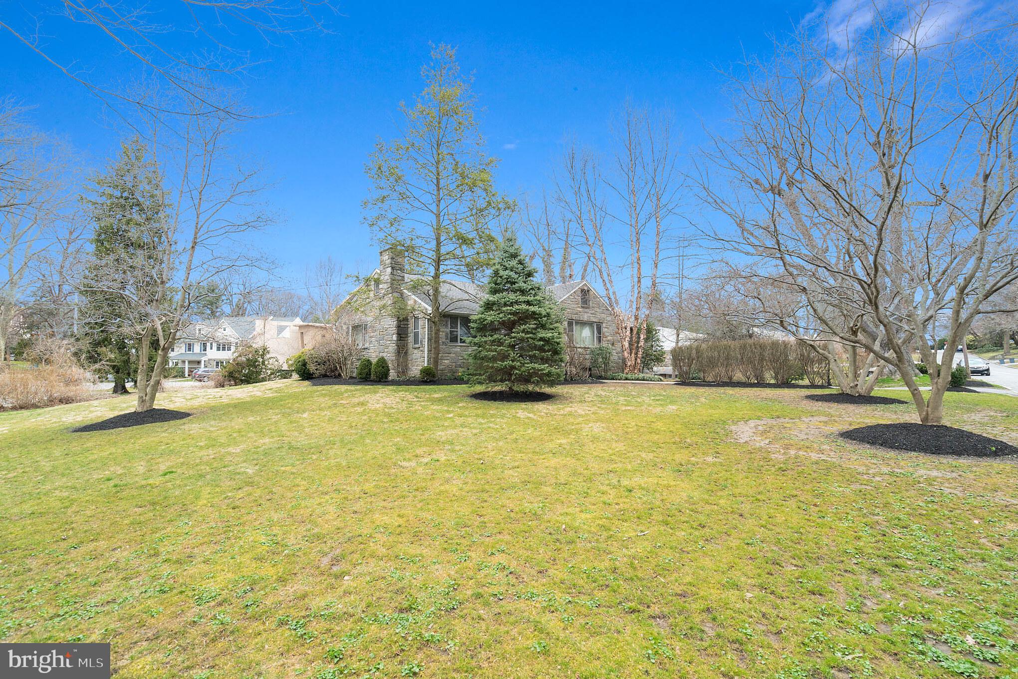 101 David Road Bala Cynwyd, PA 19004 - Photo 4 of 28 Corner View of Yard
