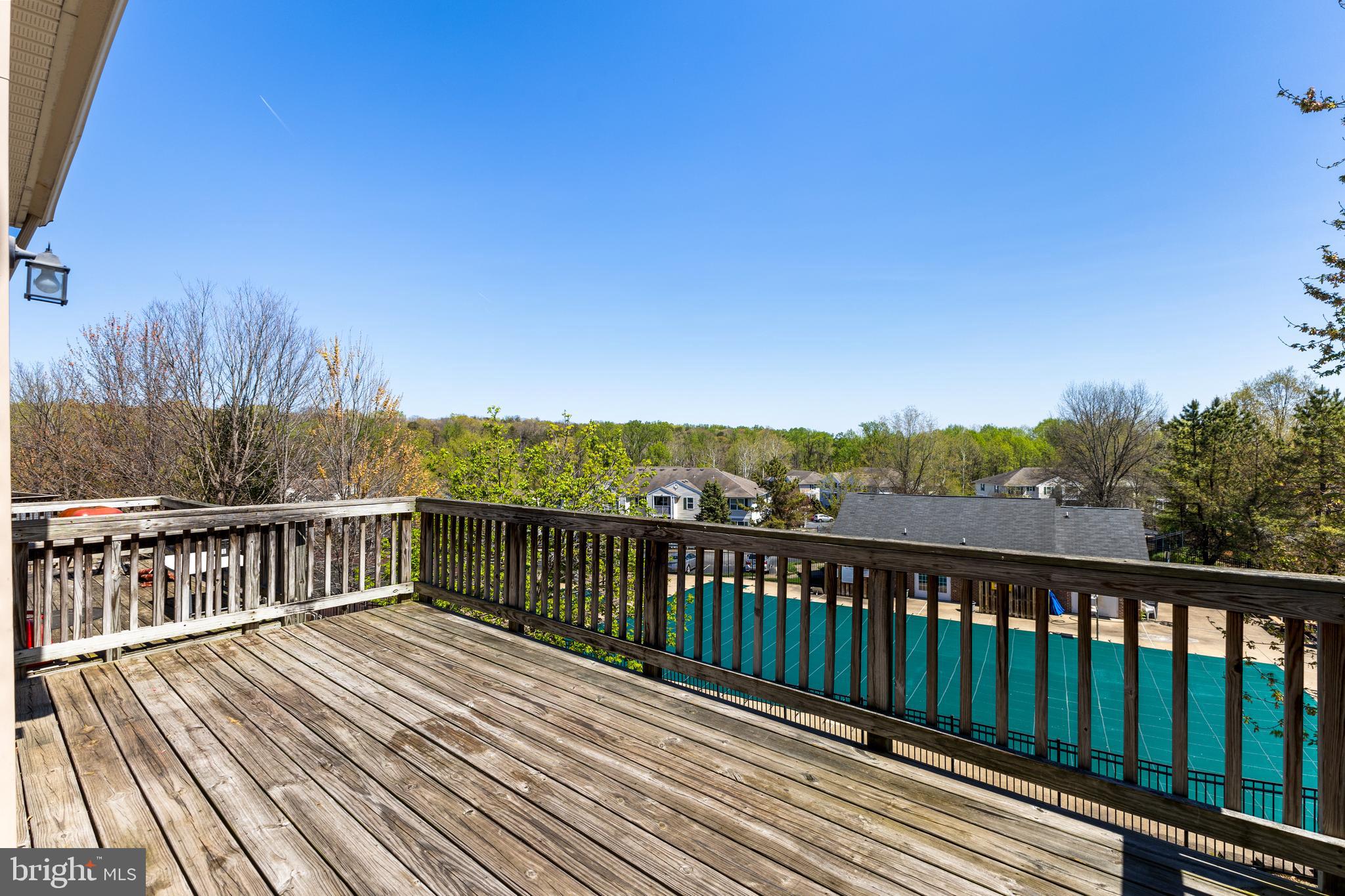 2925 Rotterdam Loop Woodbridge, VA 22191 - Photo 3 of 55 a view of balcony with wooden floor and fence