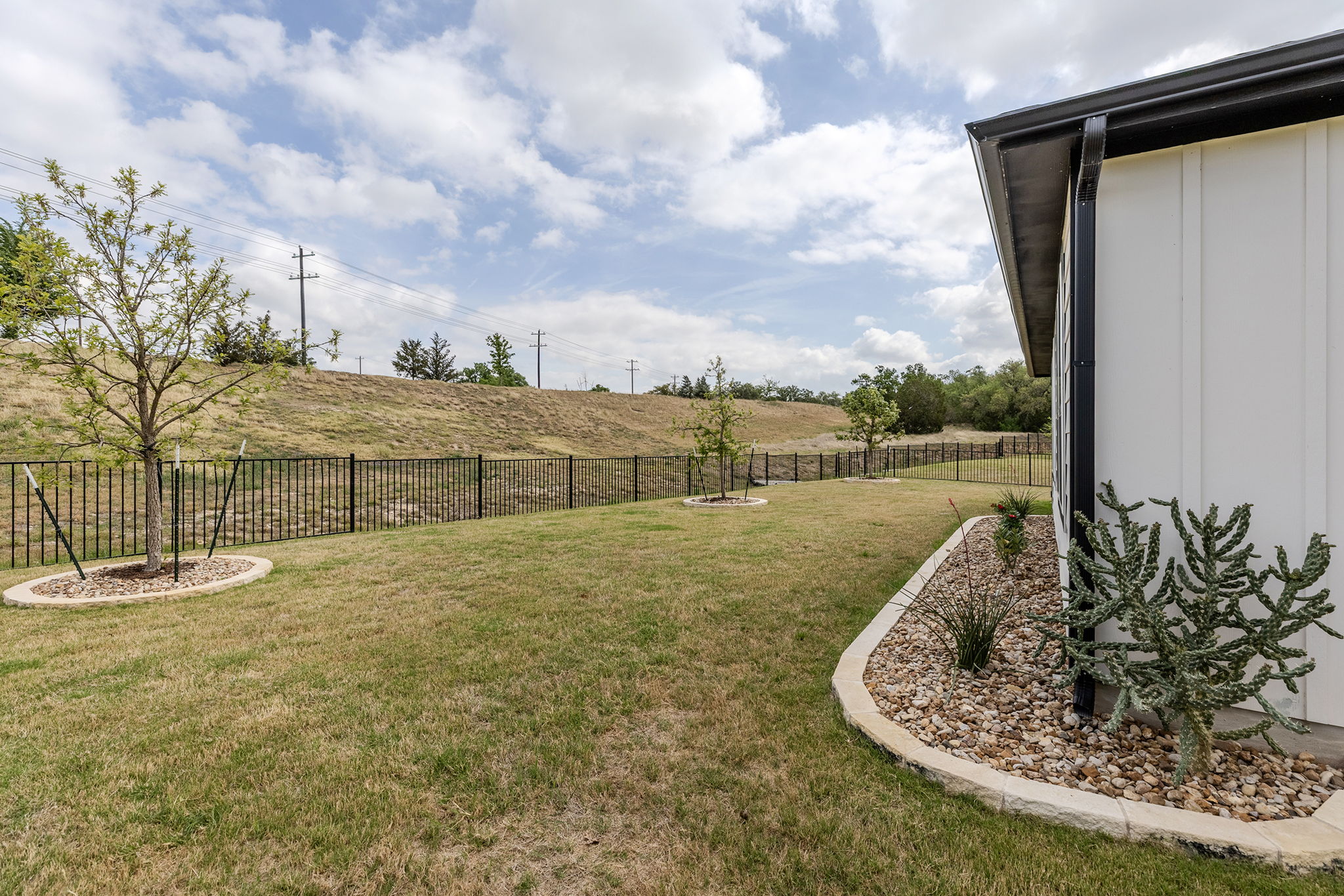 640 Martingale Street Georgetown, TX 78633 - Photo 37 of 39 View of the partially fenced backyard