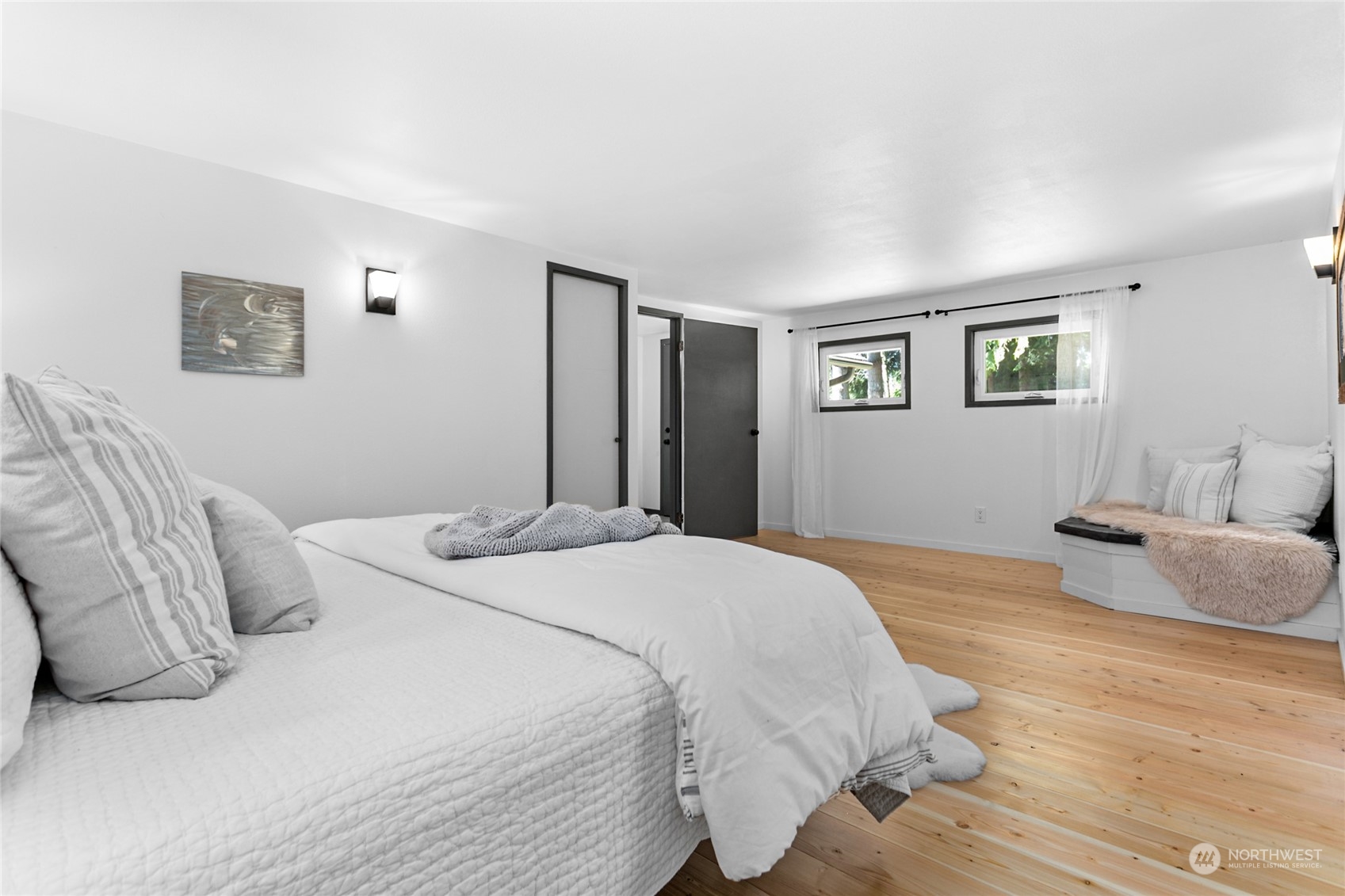 3734 Britton Road Bellingham, WA 98226 - Photo 13 of 40 a bedroom with a bed and a couch