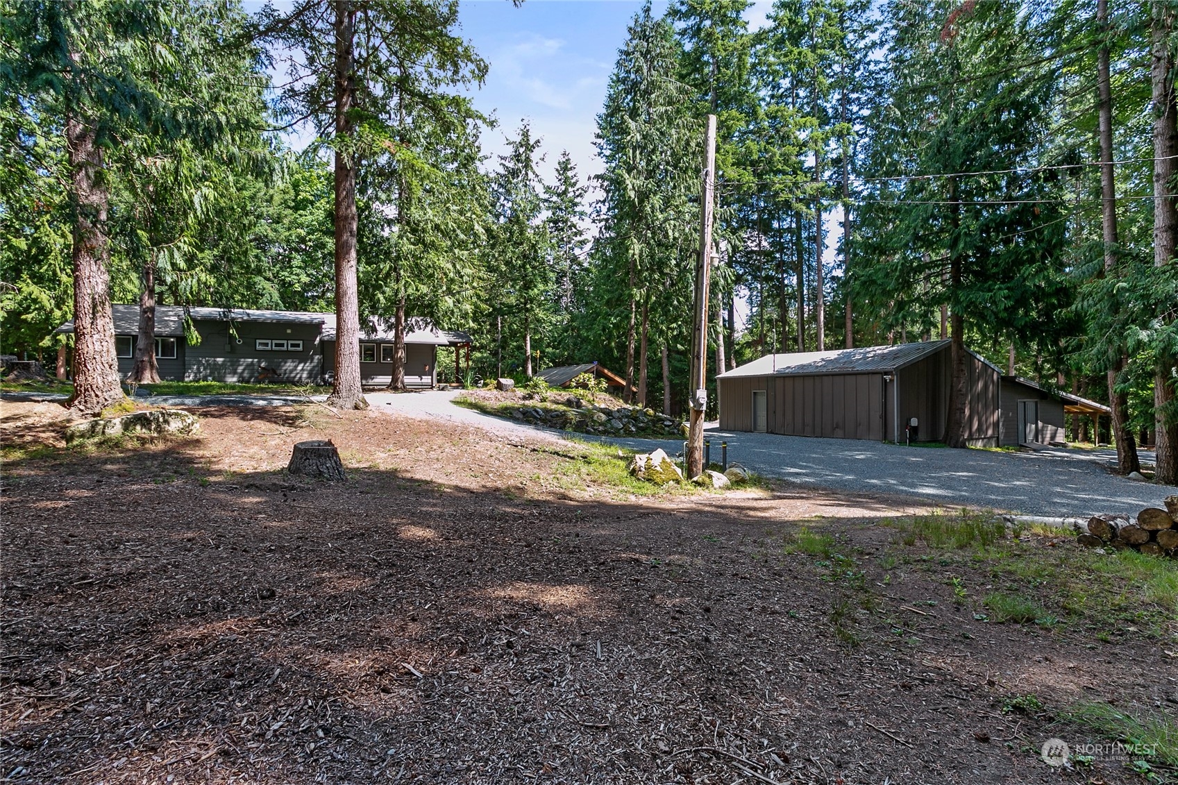 3734 Britton Road Bellingham, WA 98226 - Photo 38 of 40 a view of a yard with of trees