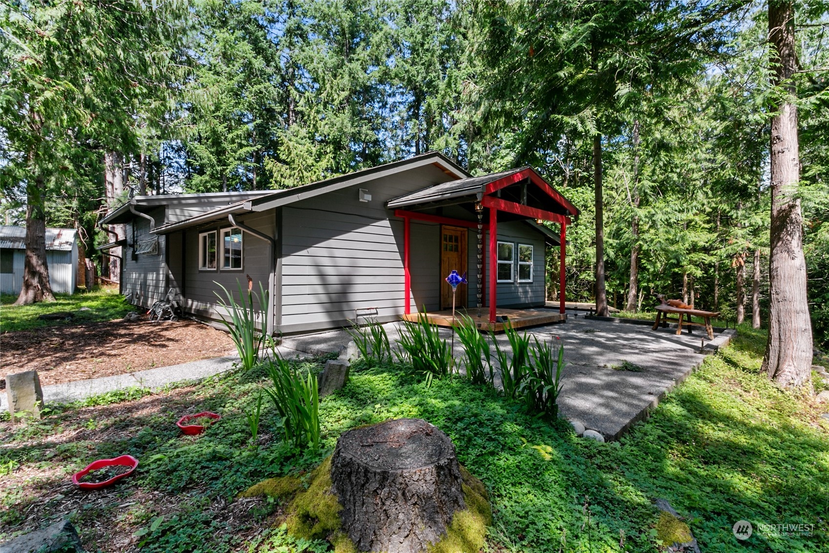 3734 Britton Road Bellingham, WA 98226 - Photo 4 of 40 a view of house with backyard and garden