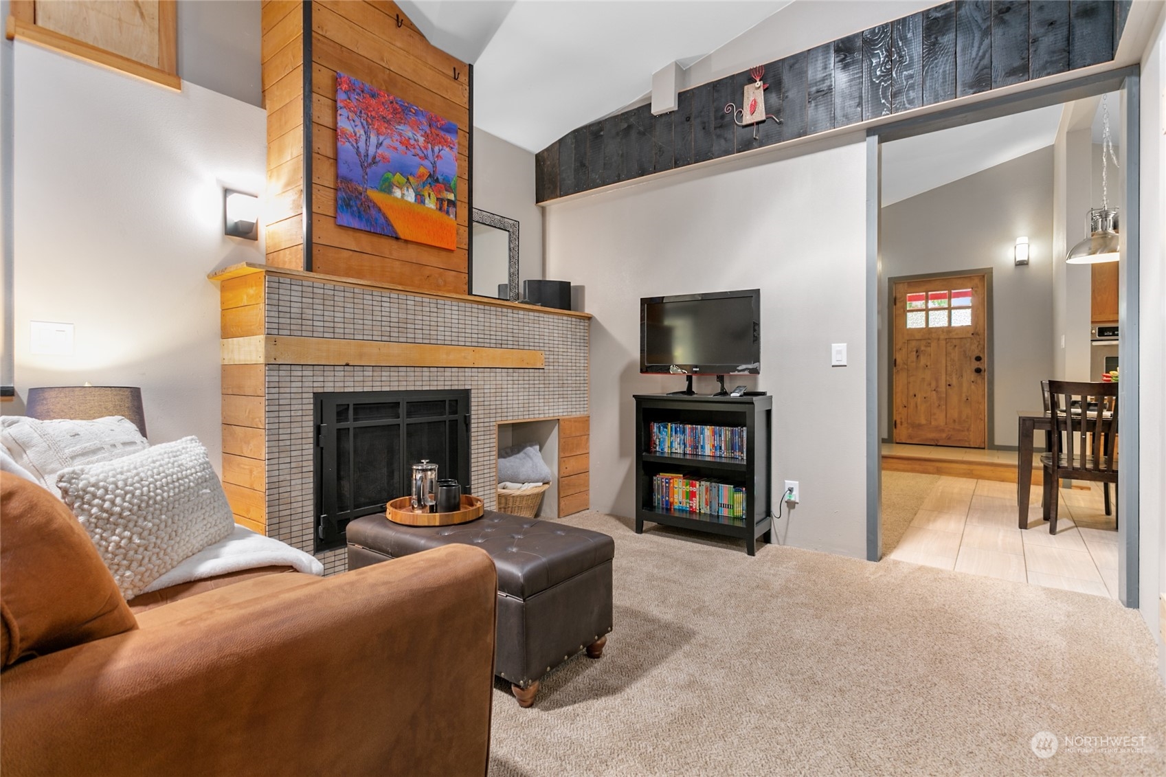 3734 Britton Road Bellingham, WA 98226 - Photo 9 of 40 a living room with furniture and a fireplace