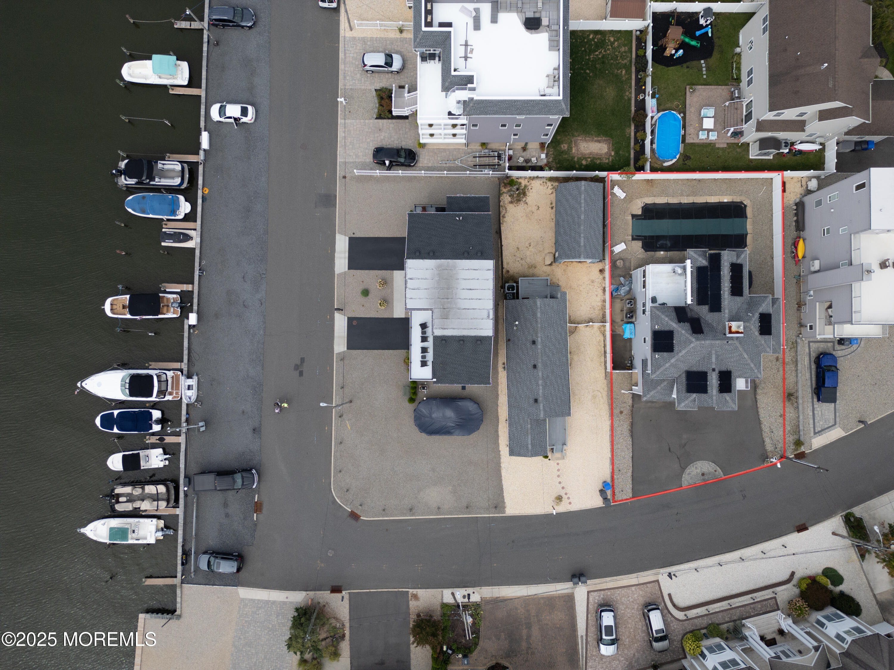 42 Bay Breeze Drive Toms River, NJ 08753 - Photo 32 of 33 an aerial view of waterside residential houses