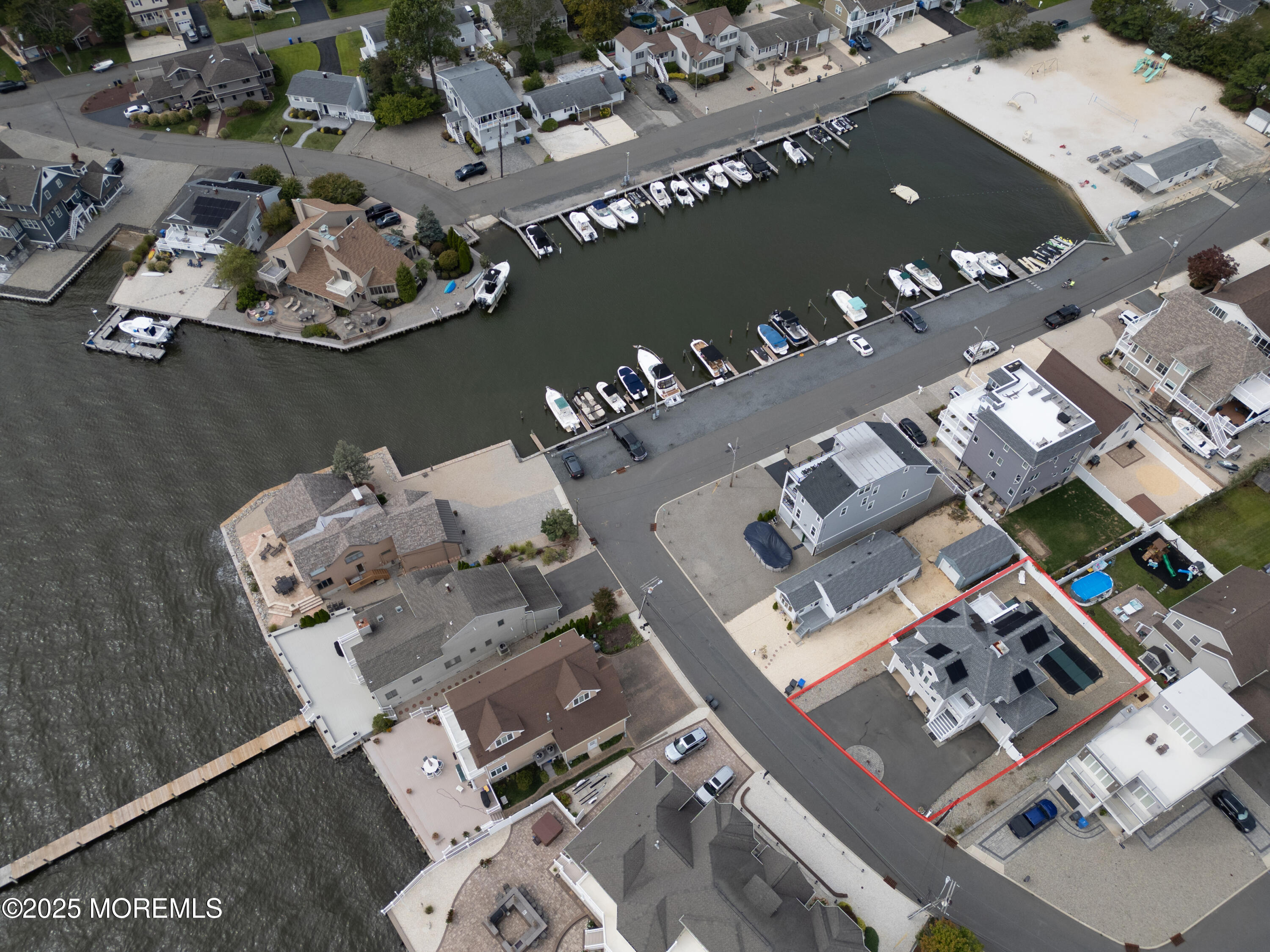 42 Bay Breeze Drive Toms River, NJ 08753 - Photo 5 of 33 an aerial view of a house with wooden floor