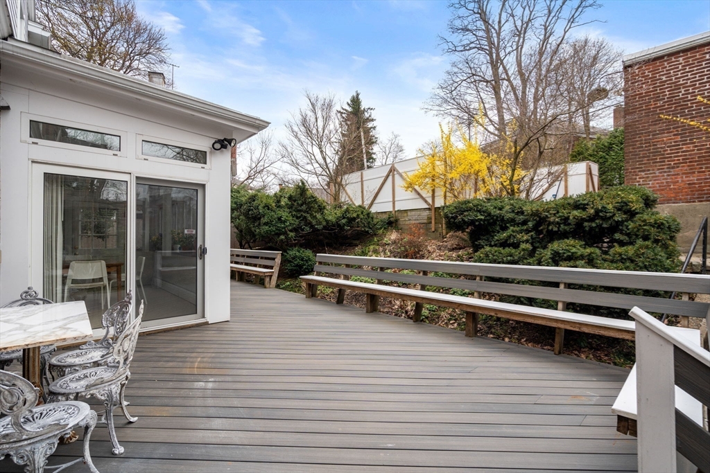 21 Colbourne Crescent, Unit 1 Brookline, MA 02445 - Photo 29 of 35 a view of outdoor space with seating