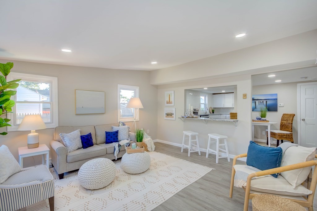 14 Pinehurst Drive Wareham, MA 02571 - Photo 16 of 39 a living room with furniture and a wooden floor