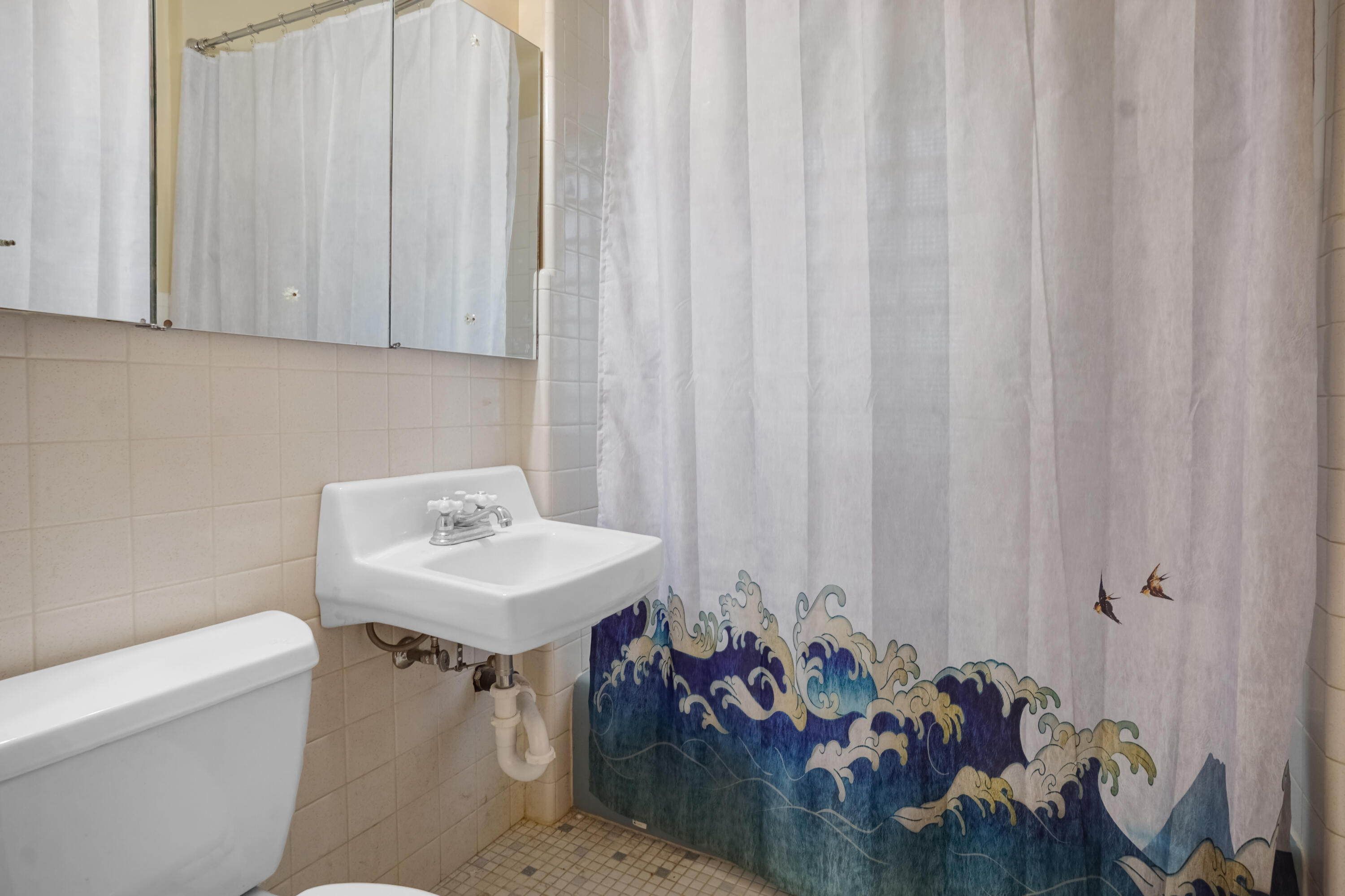 8221 North Cedarburg Road Brown Deer, WI 53209 - Photo 16 of 35 Main Floor Bathroom