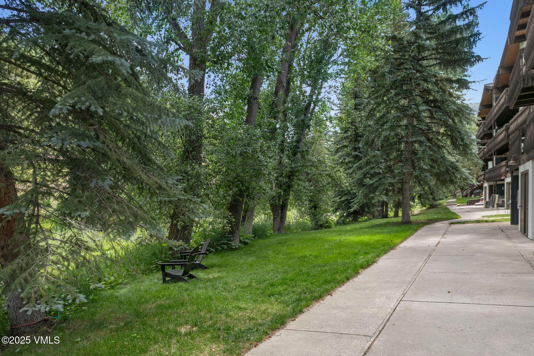 4610 Vail Racquet Club Drive, Unit 2 Vail, CO 81657 - Photo 20 of 28 a view of a park with large trees