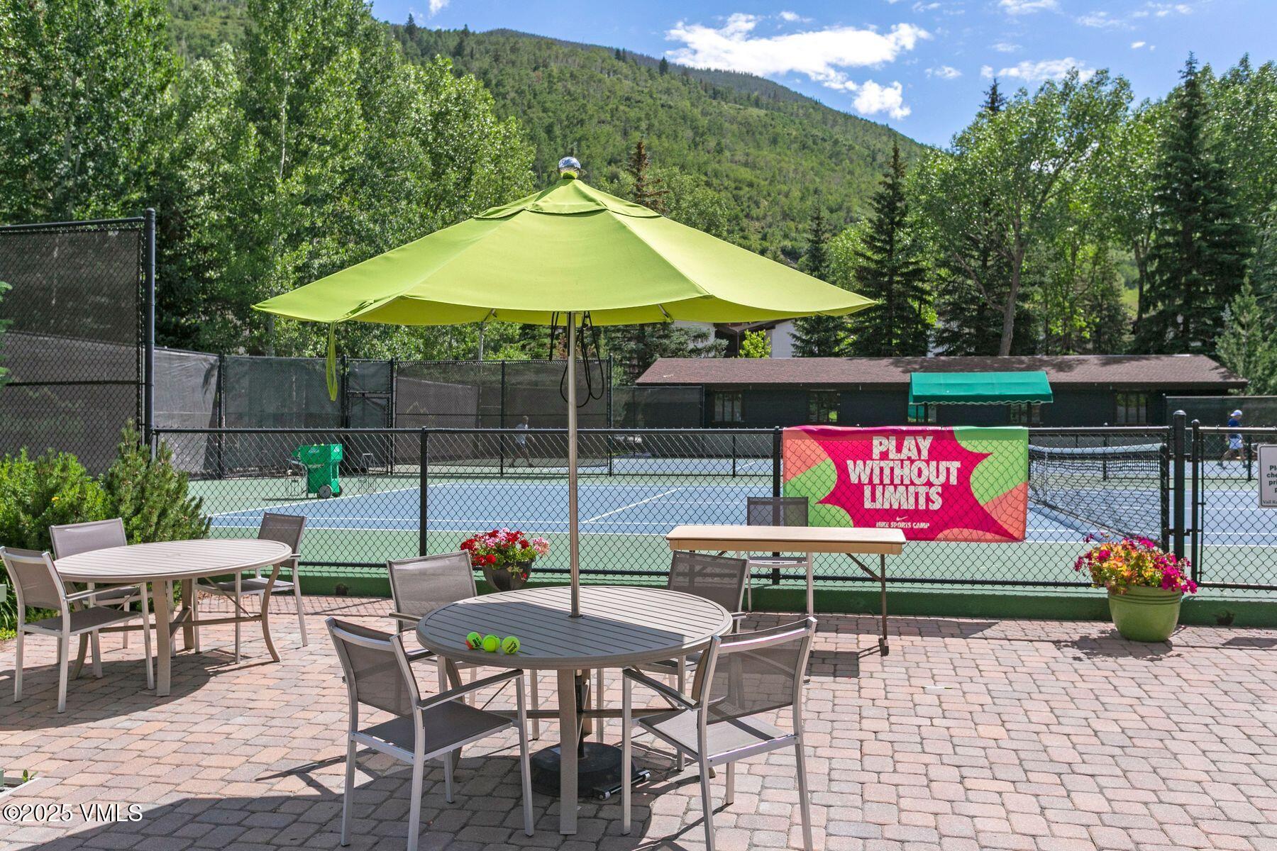 4610 Vail Racquet Club Drive, Unit 2 Vail, CO 81657 - Photo 21 of 28 a outdoor view with a sitting space