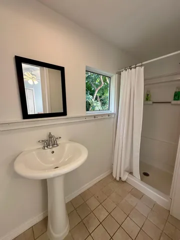 a view of a fireplace