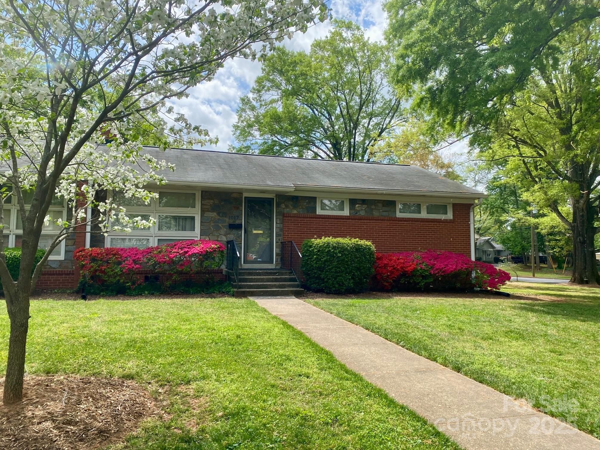 1017 Andover Road Charlotte, NC 28211 - Photo 20 of 20 a view of a house with a yard and tree s