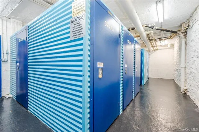 a view of hallway with stairs