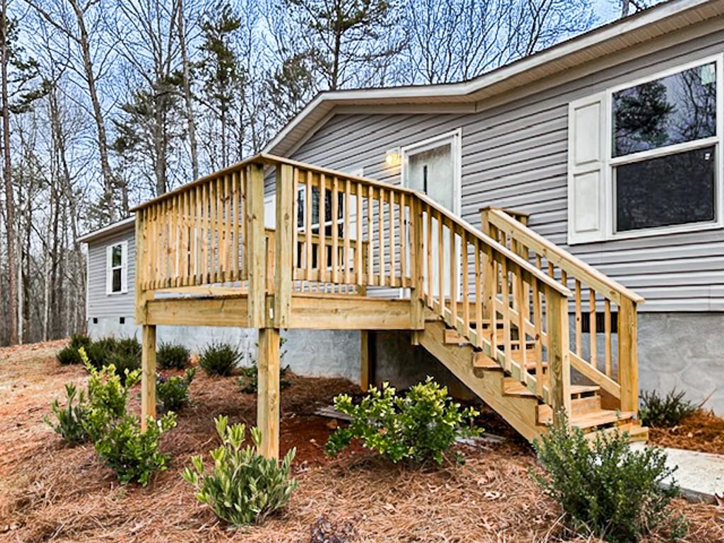 564 Ridge Road Dawsonville, GA 30534 - Photo 25 of 25 a view of a house with wooden fence