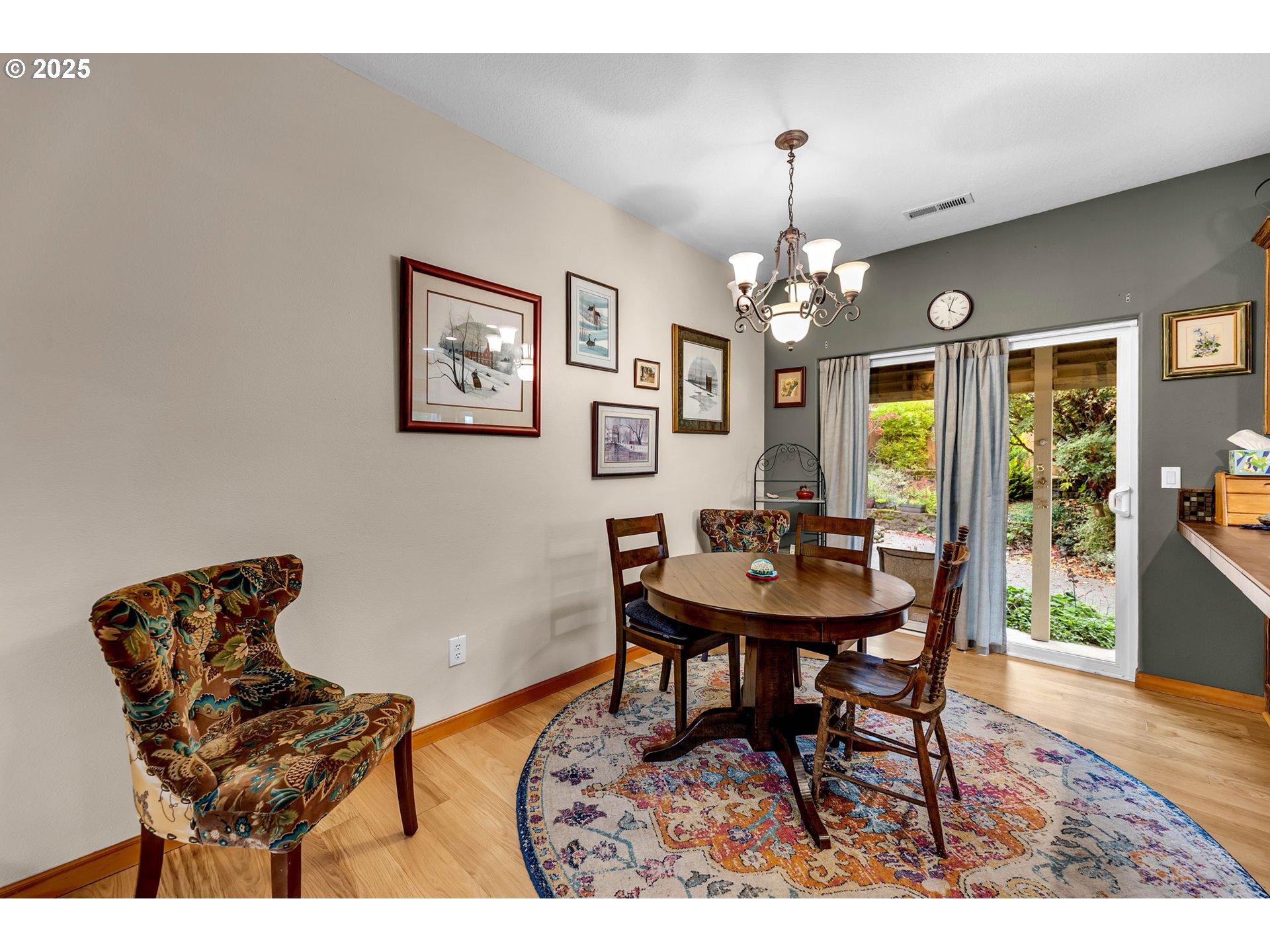 1035 East Pioneer Loop La Center, WA 98629 - Photo 15 of 43 a view of a dining room with furniture and window