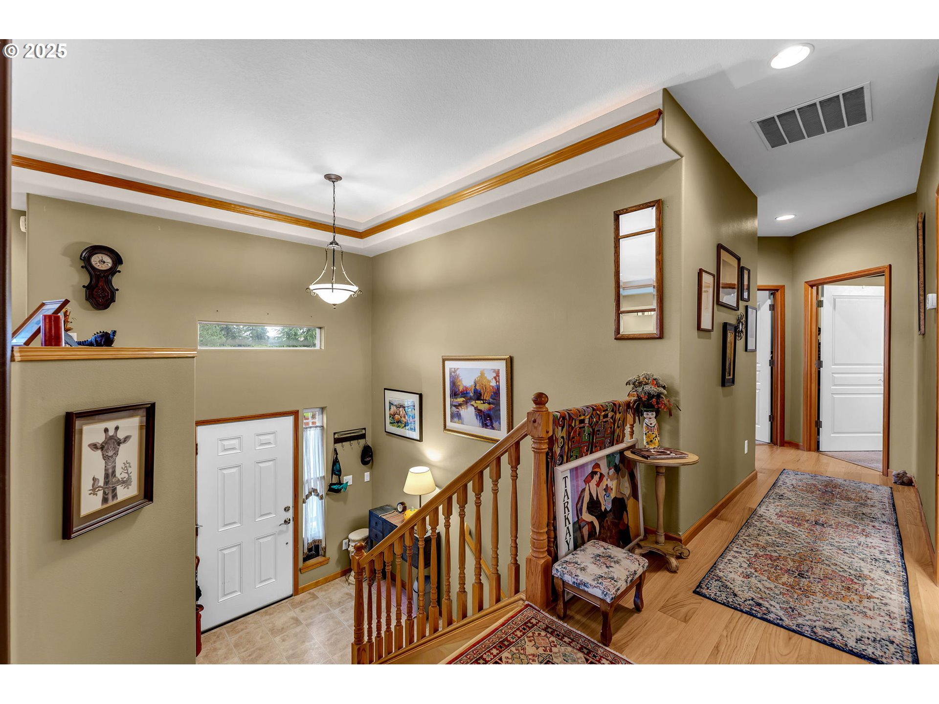 1035 East Pioneer Loop La Center, WA 98629 - Photo 5 of 43 a view of a livingroom with furniture and staircase