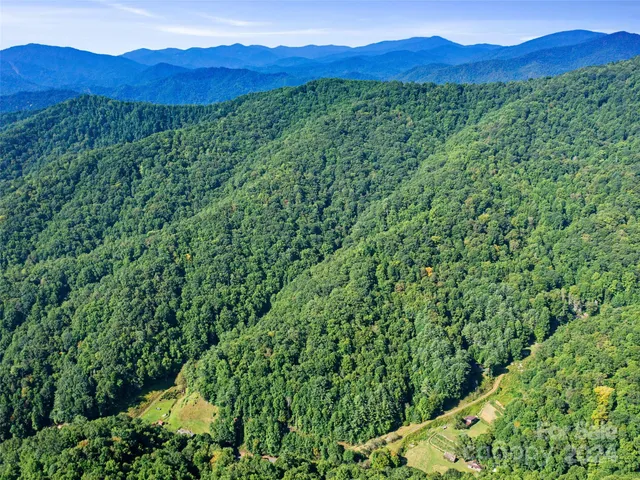 a view of an outdoor space and a mountain view