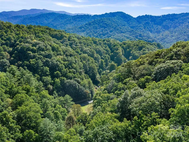 a view of a lush green field