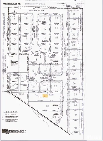 $19,000 | Lot 27 Sunset Village Street, Farmersville, IL 62533