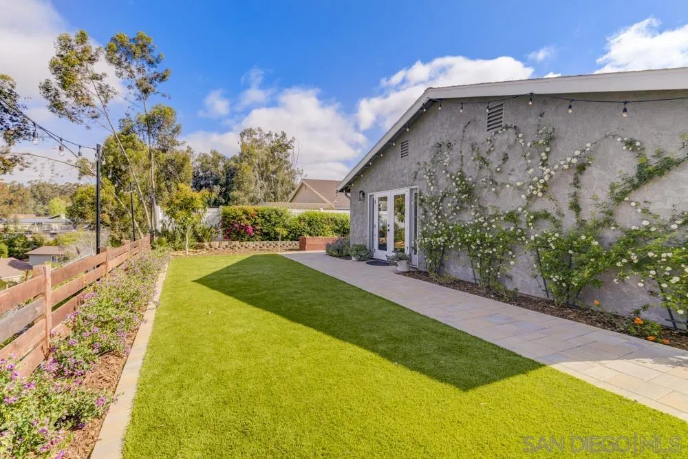 9944 Connell Road San Diego, CA 92131 - Photo 20 of 25 a view of a back yard of the house