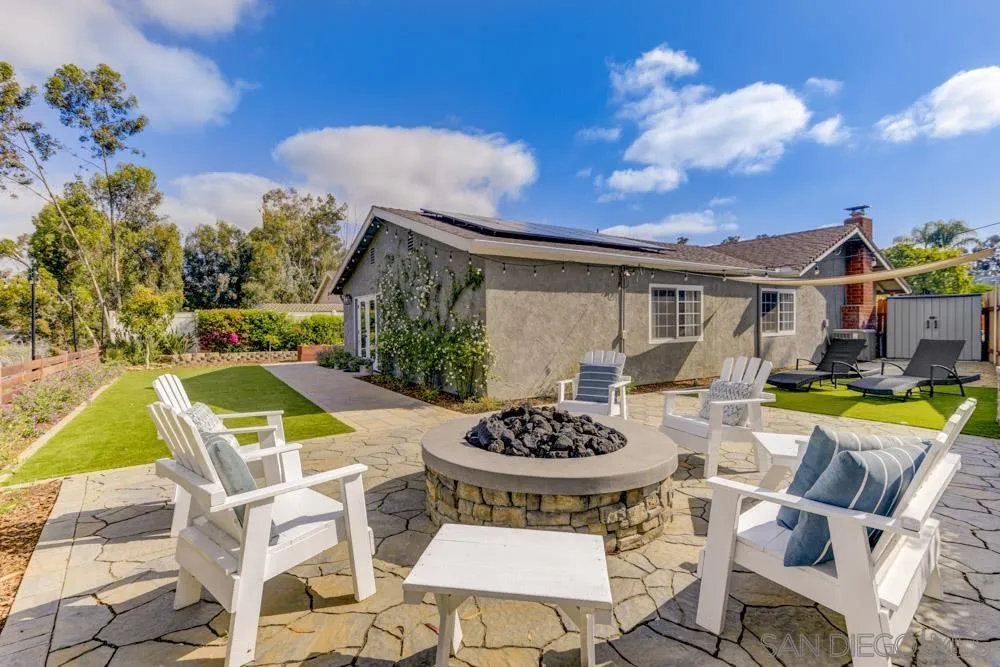 9944 Connell Road San Diego, CA 92131 - Photo 23 of 25 a view of a patio with couches table and chairs and potted plants