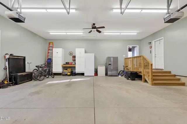 a view of a water heater room