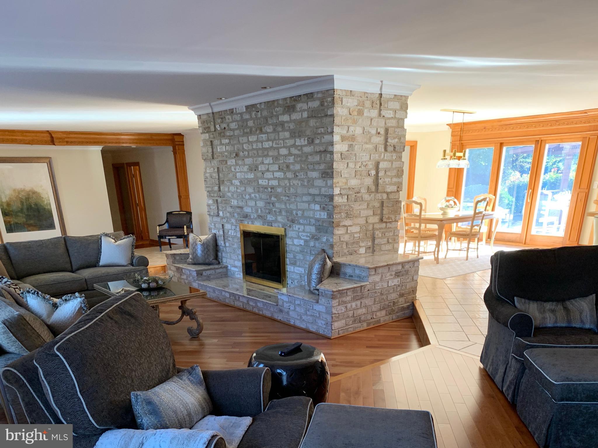 628 Pestletown Road Waterford Works, NJ 08089 - Photo 13 of 38 Double sided Fireplace