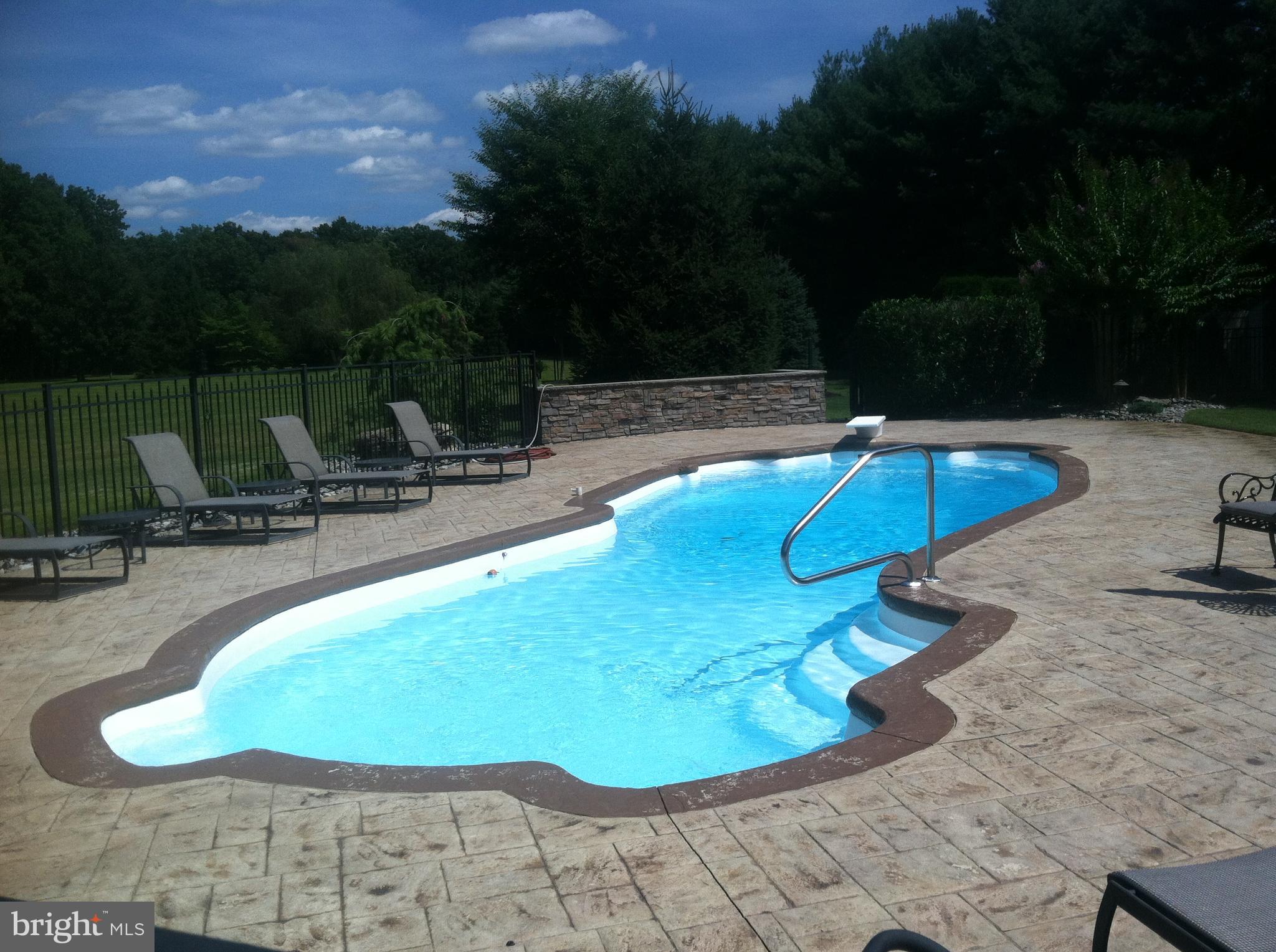 628 Pestletown Road Waterford Works, NJ 08089 - Photo 31 of 38 Fiberglass heated pool