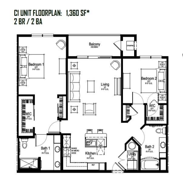 437 Duane Street, Unit 108 Glen Ellyn, IL 60137 - Photo 9 of 11 a view of a rug