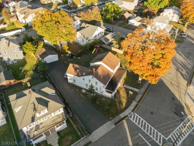 front view of a house with a swimming pool