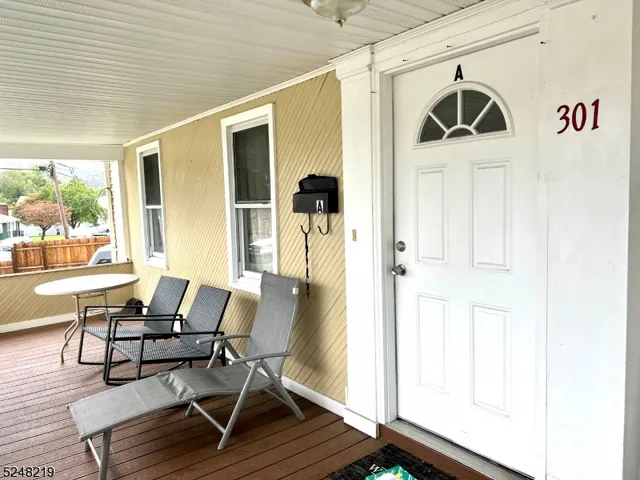 a outdoor space with furniture