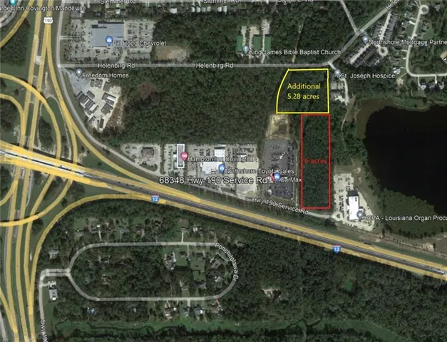 $5,896,282 | 0 Highway 190 Service Road, Covington, LA 70433