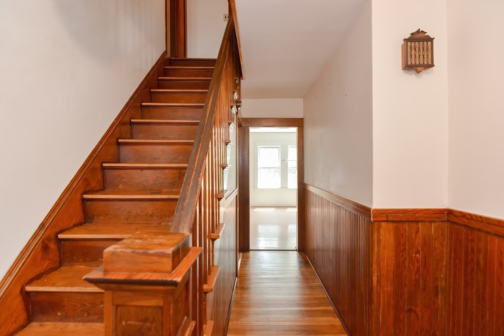 2 Prospect Street Milford, MA 01757 - Photo 19 of 31 a view of entryway with wooden floor