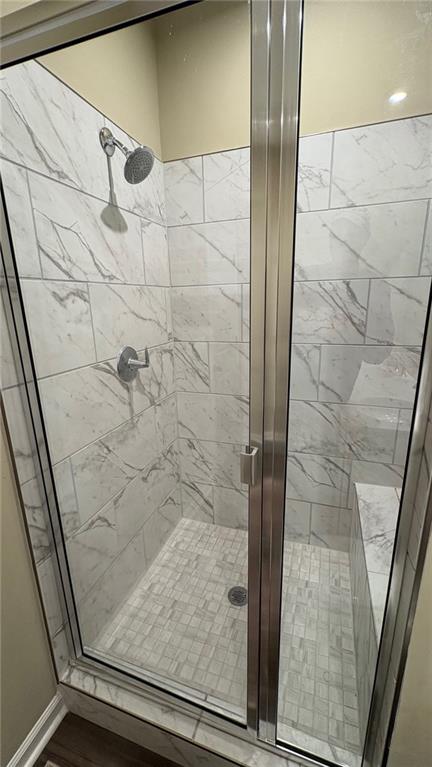 600 Tiller Way Acworth, GA 30102 - Photo 13 of 23 a bathroom with a shower