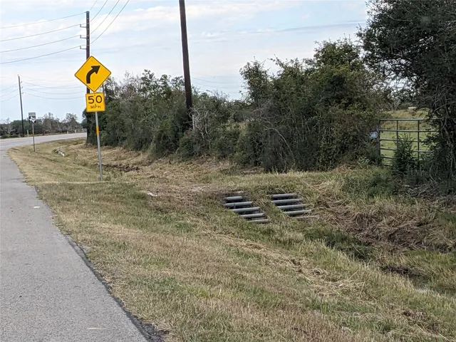 a view of a park with a slide