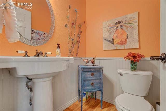5480 Wilson Road Colorado Springs, CO 80919 - Photo 32 of 45 Main Level Powder Room