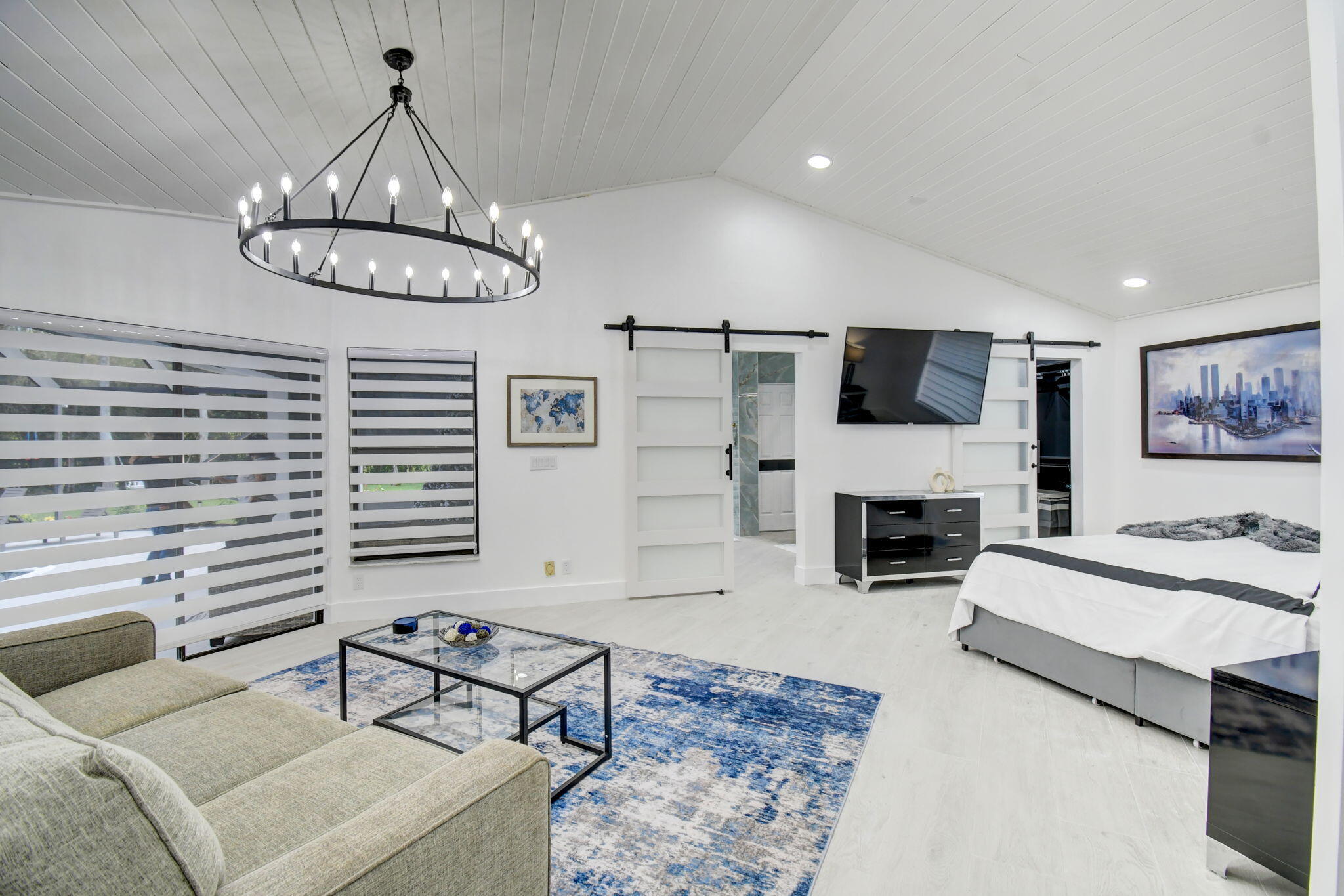 13302 Doubletree Circle Wellington, FL 33414 - Photo 50 of 82 a living room with furniture a fireplace and a table