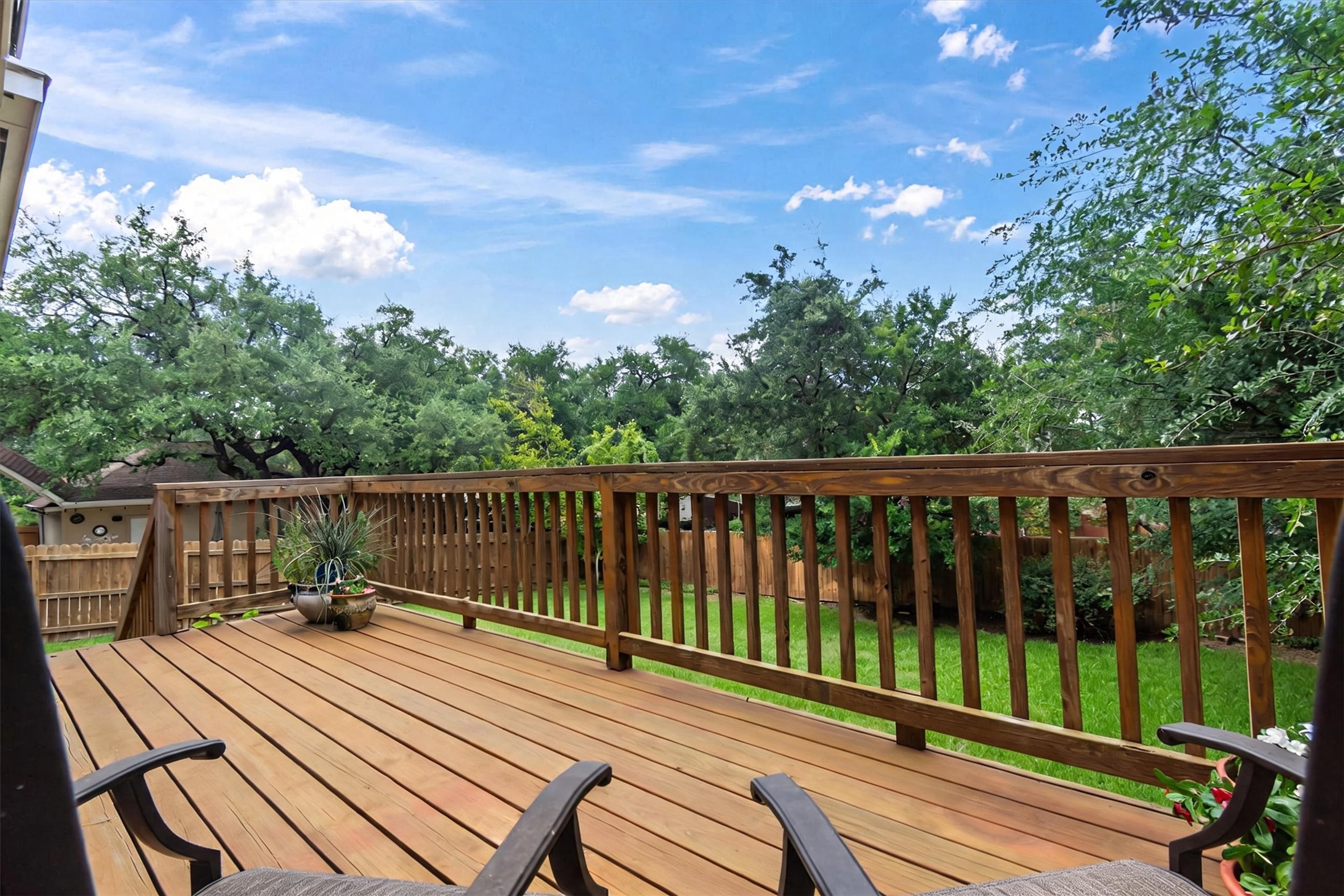 6008 Tributary Ridge Court Austin, TX 78759 - Photo 31 of 36 This spacious deck offers a tranquil outdoor retreat. Perfect for grilling and entertaining family and friends.