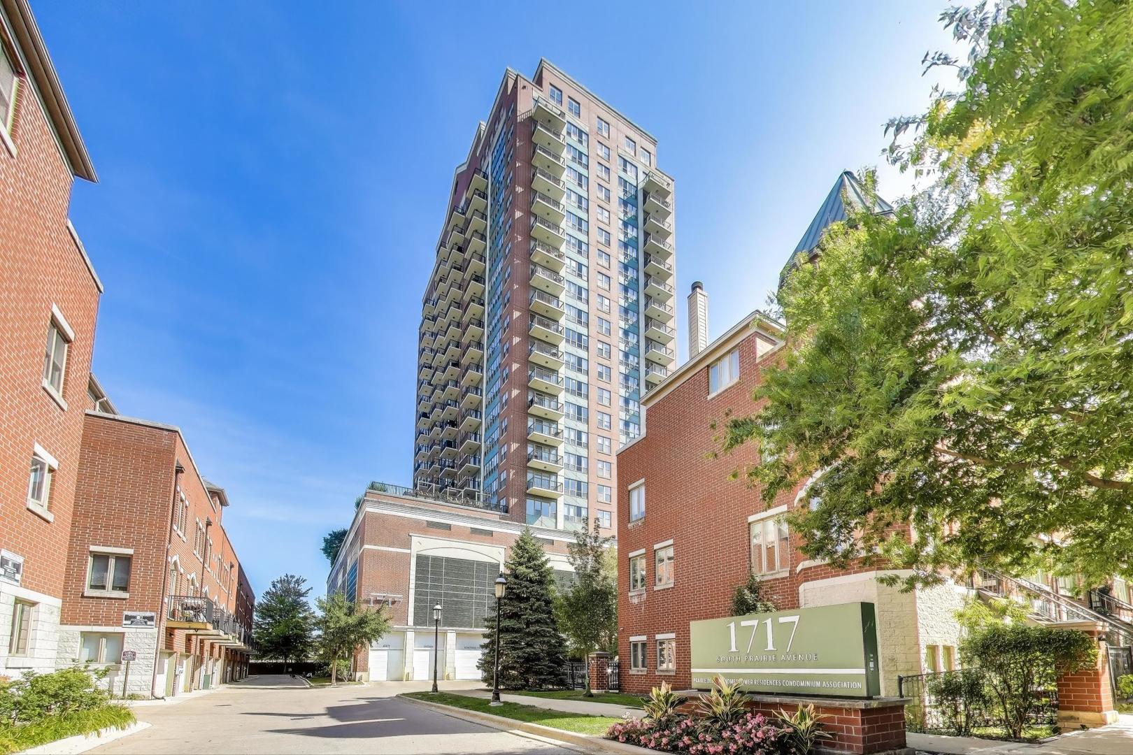 1717 South Prairie Avenue, Unit 1910 Chicago, IL 60616 - Photo 1 of 48 a view of a city with tall buildings