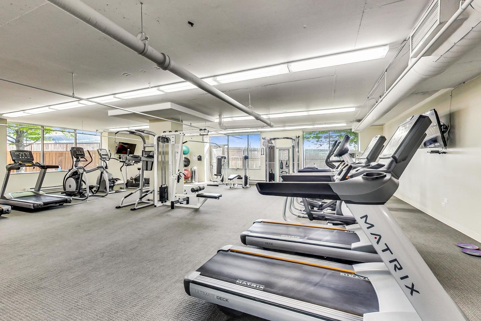 1717 South Prairie Avenue, Unit 1910 Chicago, IL 60616 - Photo 29 of 48 a view of a room with gym equipment