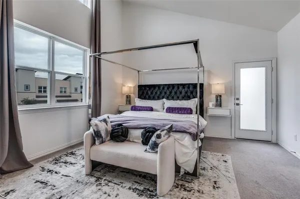 a very nice looking room with a bed