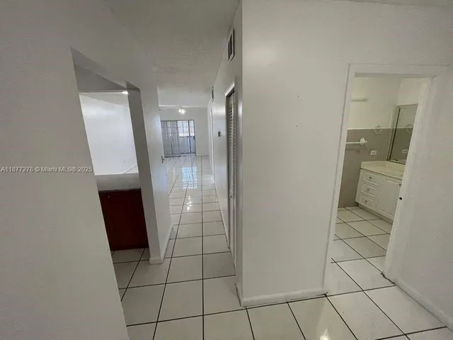 a view of empty room