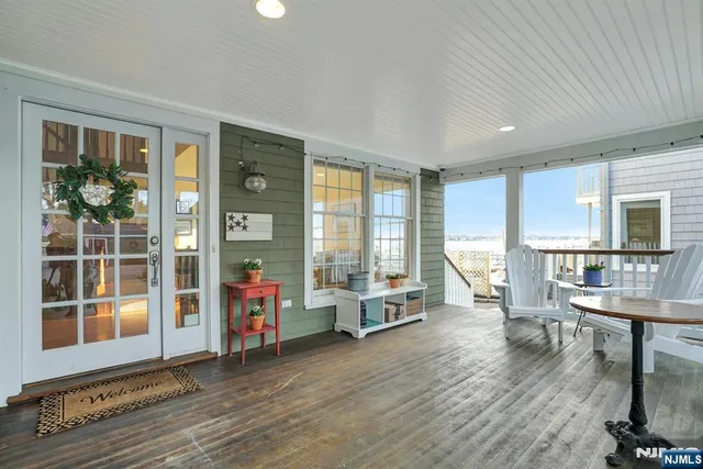 a car parked in front of a house