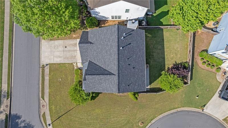 3525 Elder Field Lane Cumming, GA 30040 - Photo 35 of 45 an aerial view of a house having yard