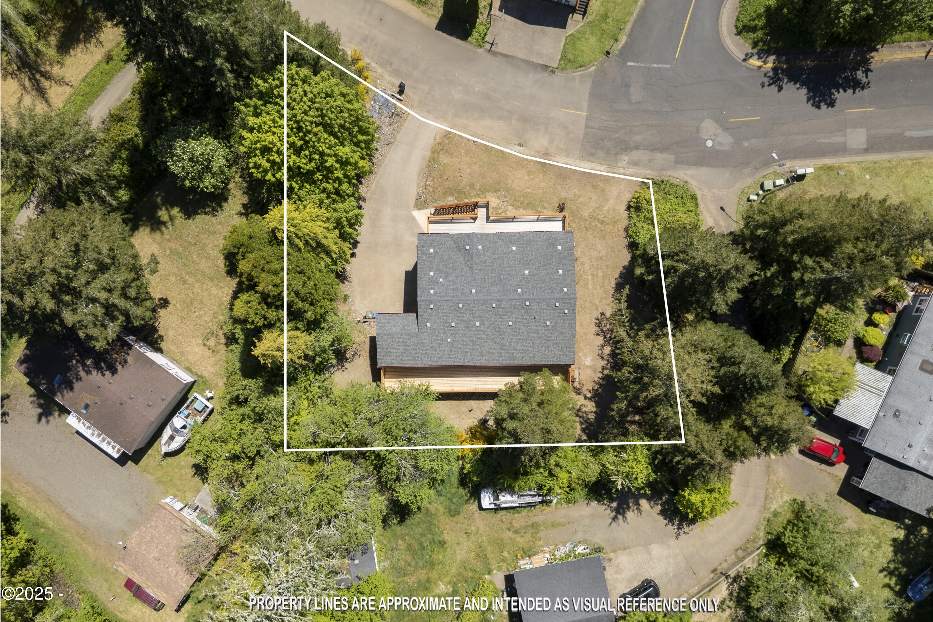 620 Northeast Ridge Drive Toledo, OR 97391 - Photo 34 of 36 Aerial Plat