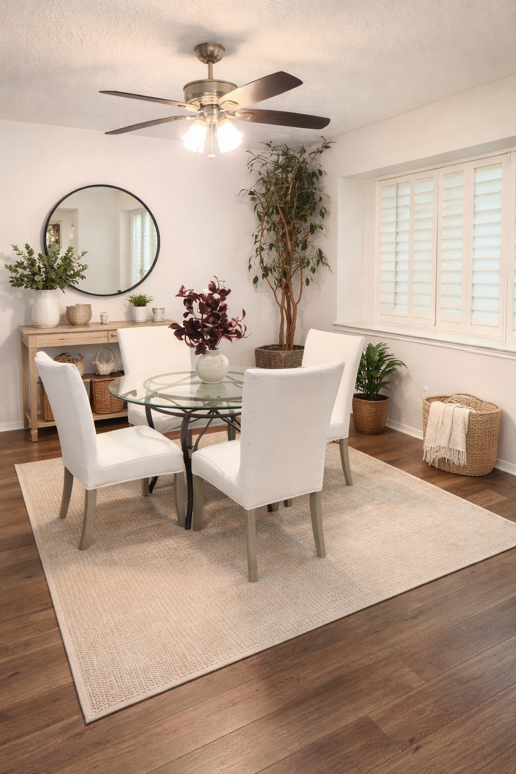 4415 Seminole Street Pasadena, TX 77504 - Photo 7 of 13 a view of a dining room with furniture window and wooden floor